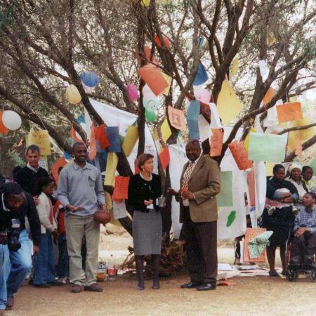 Afrika 2002-08 Soweto InaugurationLenaSommerstad1Bild